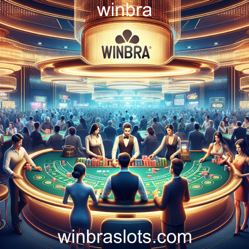 A Experiência Imersiva do Cassino Ao Vivo no WinBra